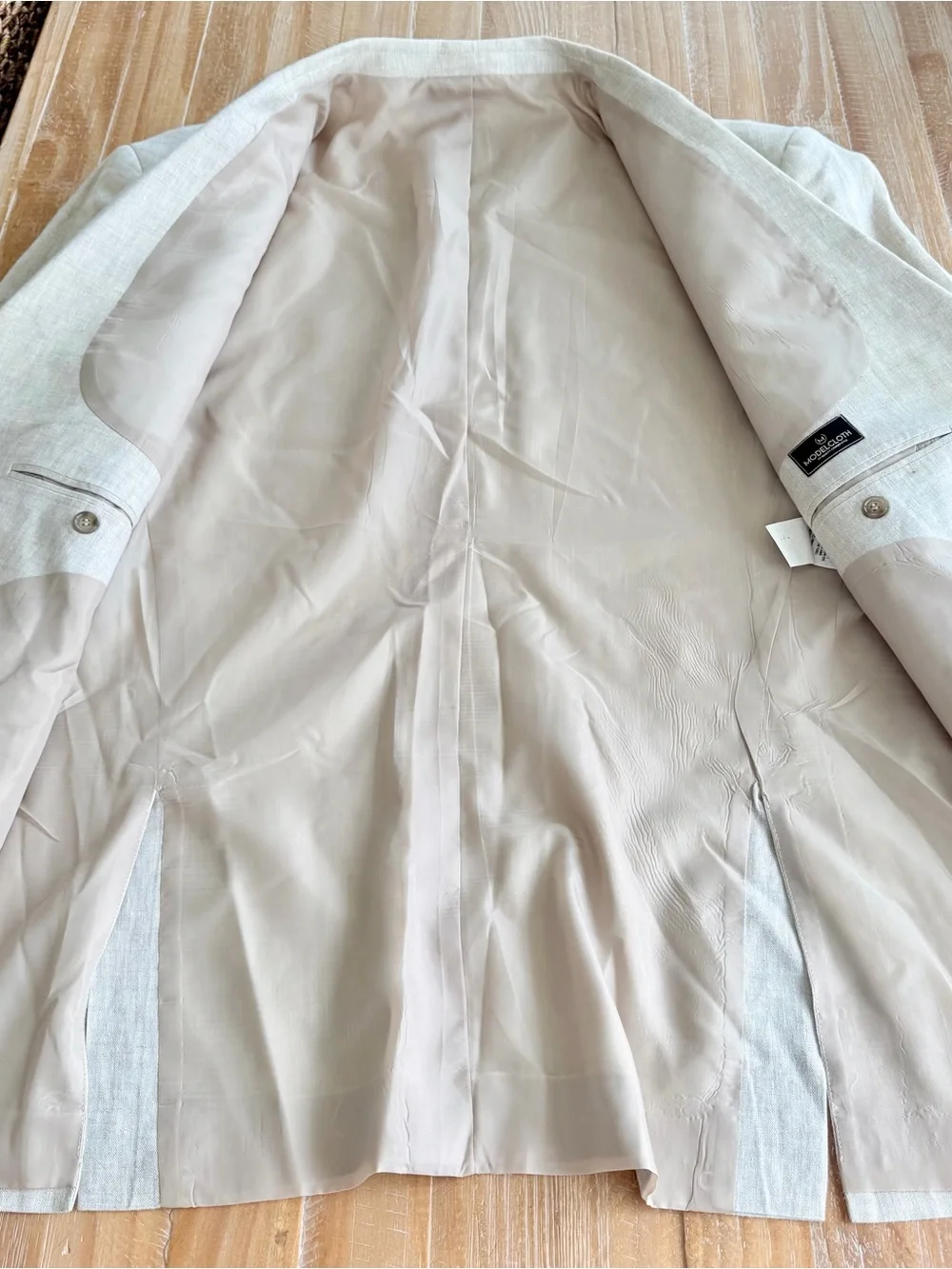 100% Lined Linen Suit